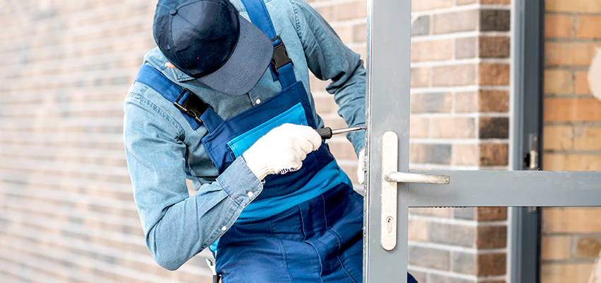 Pivot Storefront Door Locks Installation in La Palma, California