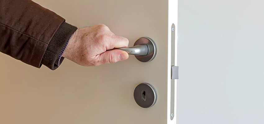 Restroom Locks Privacy Bolt Installation in La Palma, California
